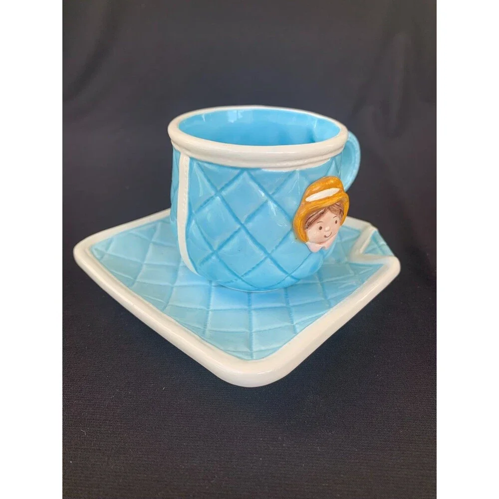 Vintage American Greetings Little Blessings Tea or Coffee Cup Boy 1980s